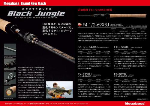 ICM館山釣具センター / DESTROYER BLACK JUNGLE F10-76XBJ